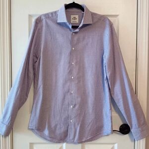Ben Sherman Tailoring Slim Fit Long Sleeve Button Front Shirt